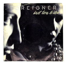 Load image into Gallery viewer, • Foreigner : HEART TURNS TO STONE/ COUNTING EVERY MINUTE
