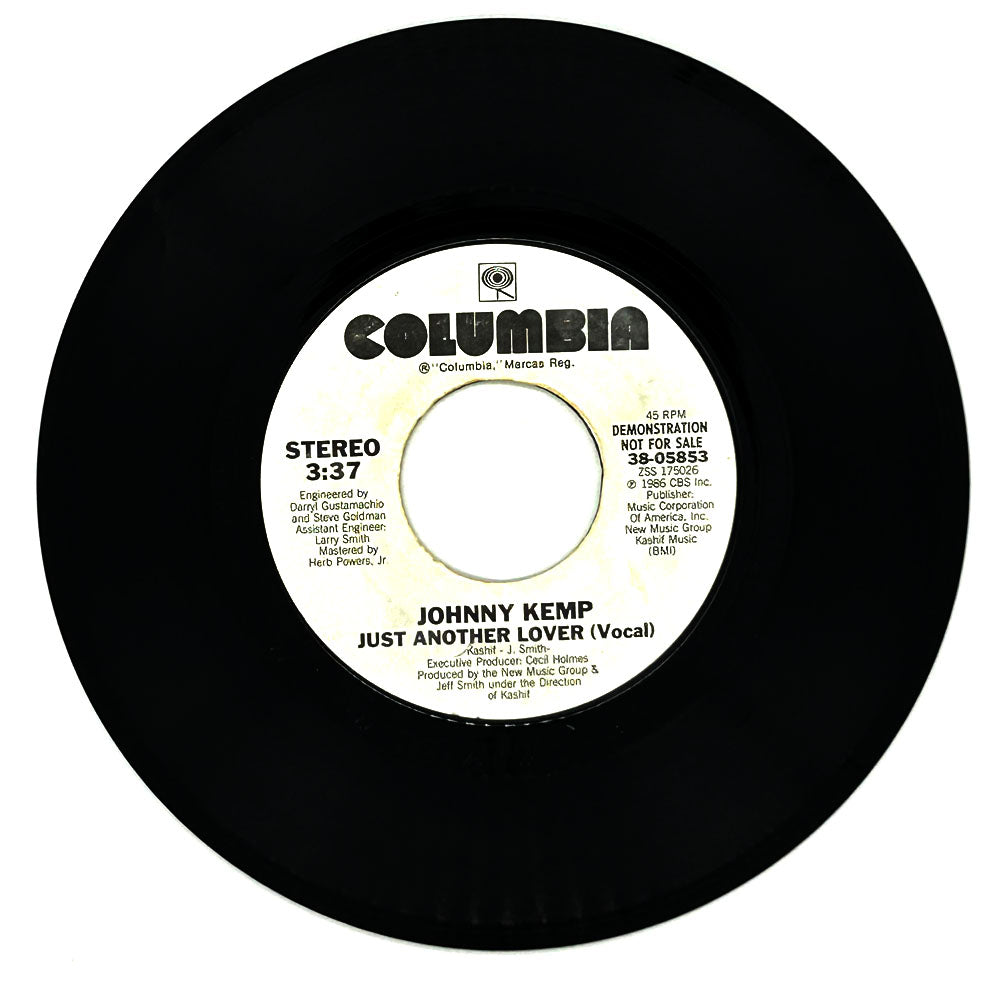 Johnny Kemp : JUST ANOTHER LOVER (VOCAL)/ JUST ANOTHER LOVER (INSTRUMENTAL)