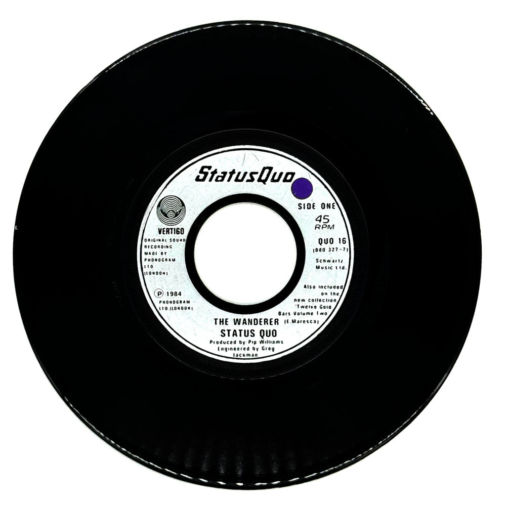 Status Quo : THE WANDERER/ CAN'T BE DONE