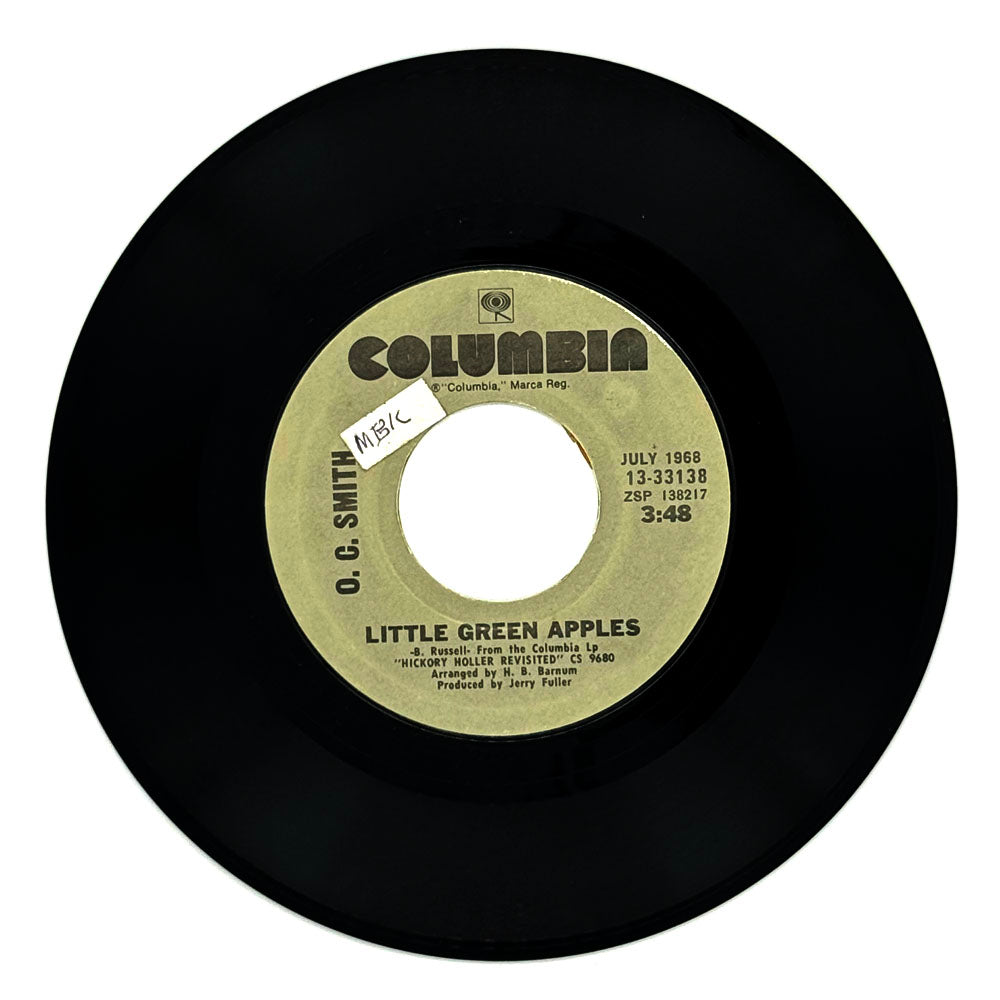 O.C. Smith : LITTLE GREEN APPLES/ ISN'T IT LONELY TOGETHER