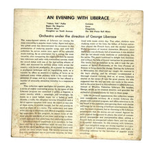 Load image into Gallery viewer, • Liberace : AN EVENING WITH
