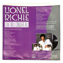Load image into Gallery viewer, • Lionel Richie : LOVE WILL CONQUER ALL/ THE ONLY ONE
