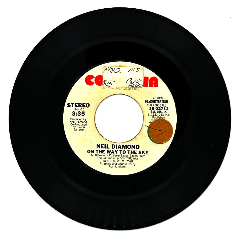 Neil Diamond : ON THE WAY TO THE SKY/ ON THE WAY TO THE SKY
