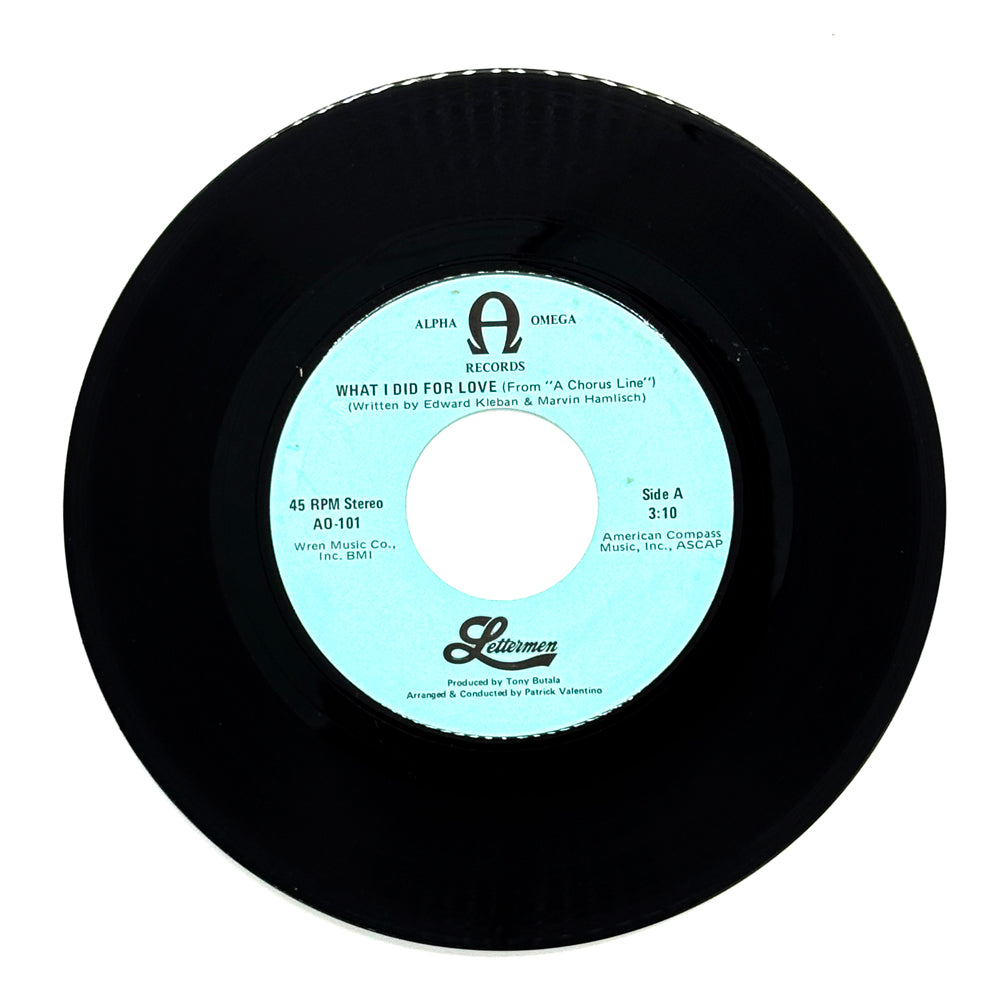 Lettermen : WHAT I DID FOR LOVE/ I'LL BE BACK