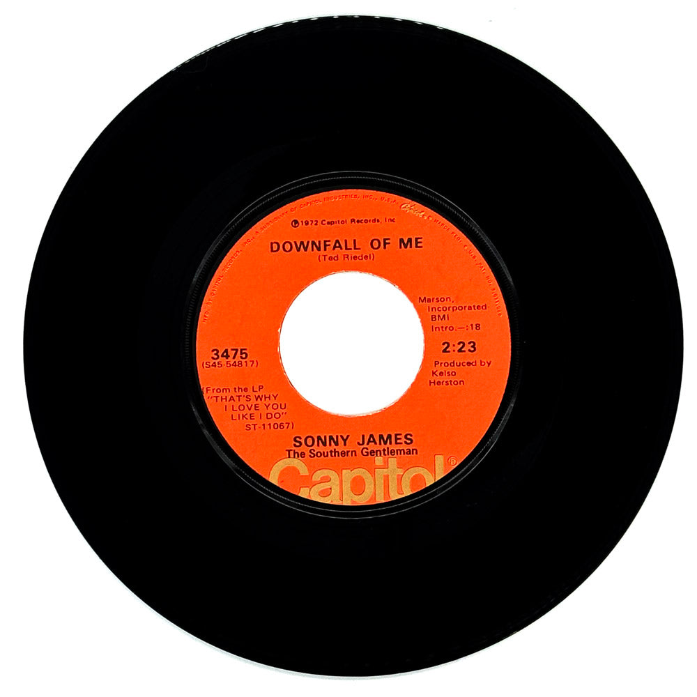 Sonny James : DOWNFALL OF ME/ I'LL FOLLOW YOU