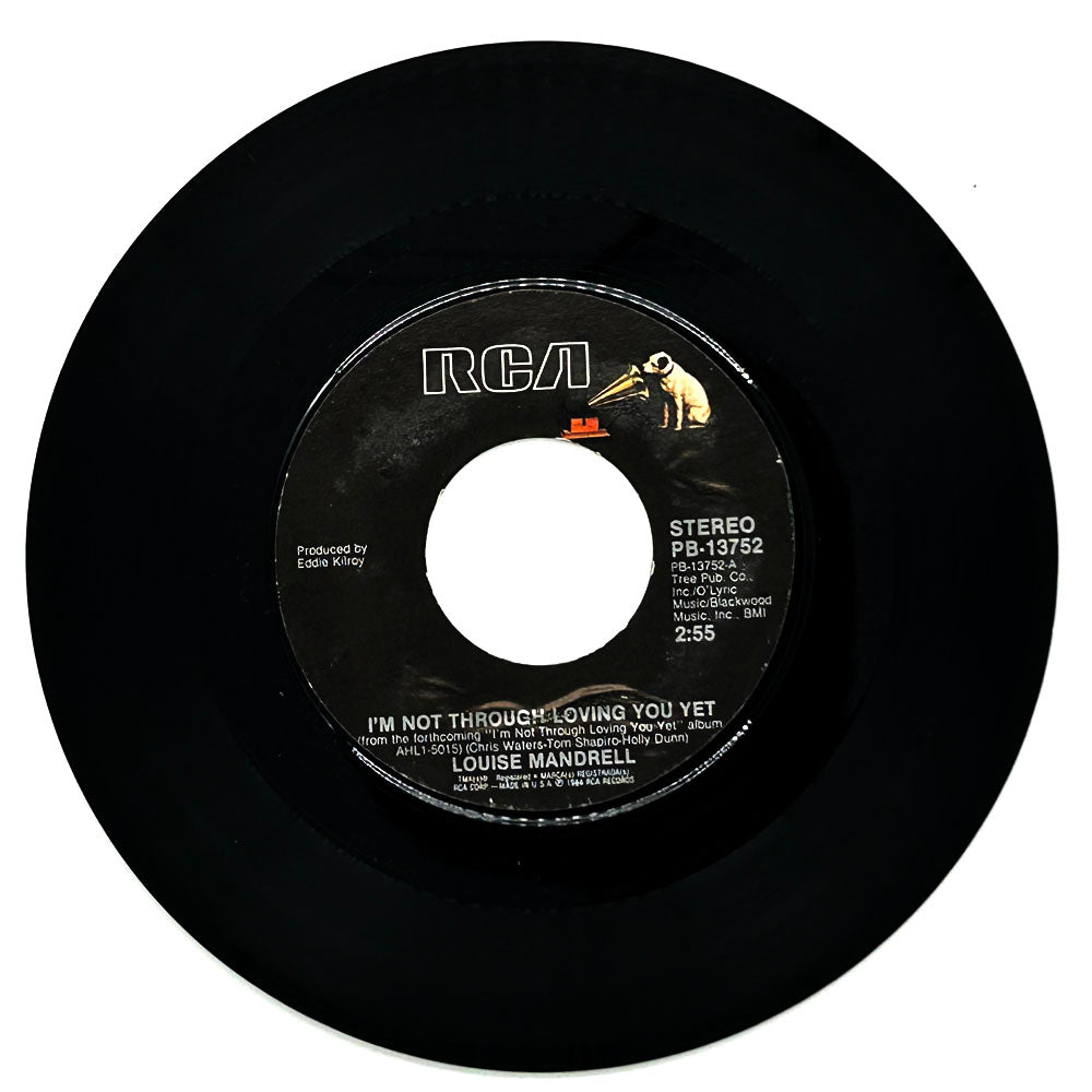 Louise Mandrell : I'M NOT THROUGH LOVING YOU YET/ A NEW GIRL IN TOWN