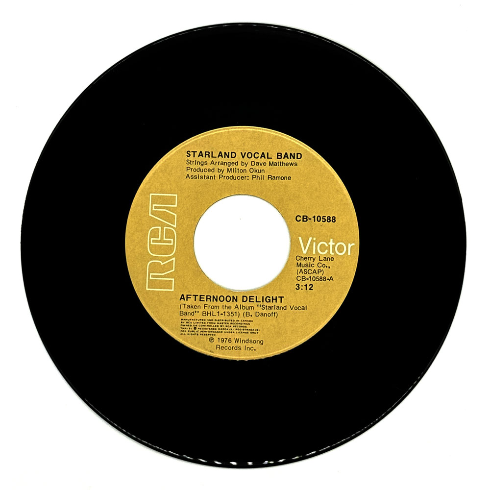 Starland Vocal Band : AFTERNOON DELIGHT/ STARLAND