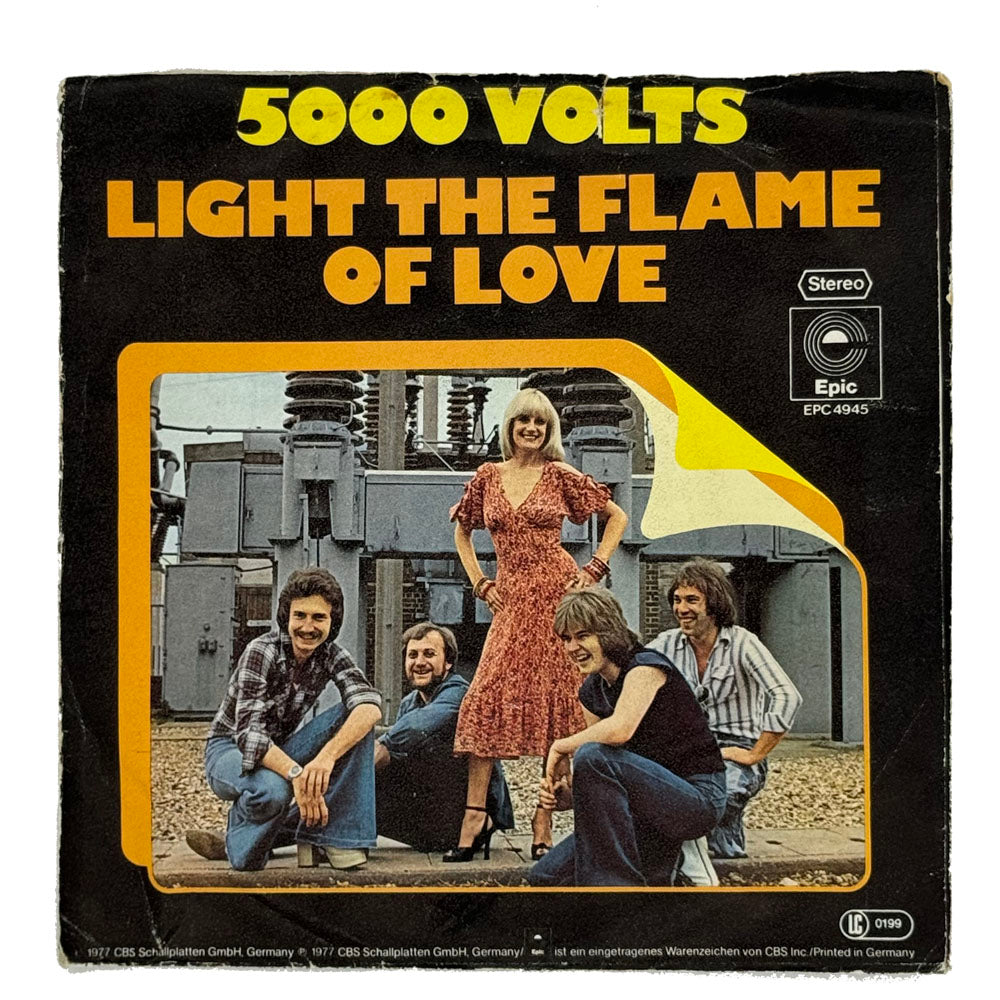 5000 Volts : LIGHT THE FLAME OF LOVE/ ONE STOP BABY