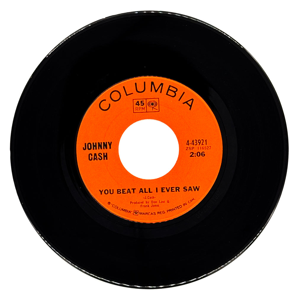 Johnny Cash : YOU BEAT ALL I EVER SAW/ PUT THE SUGAR TO BED