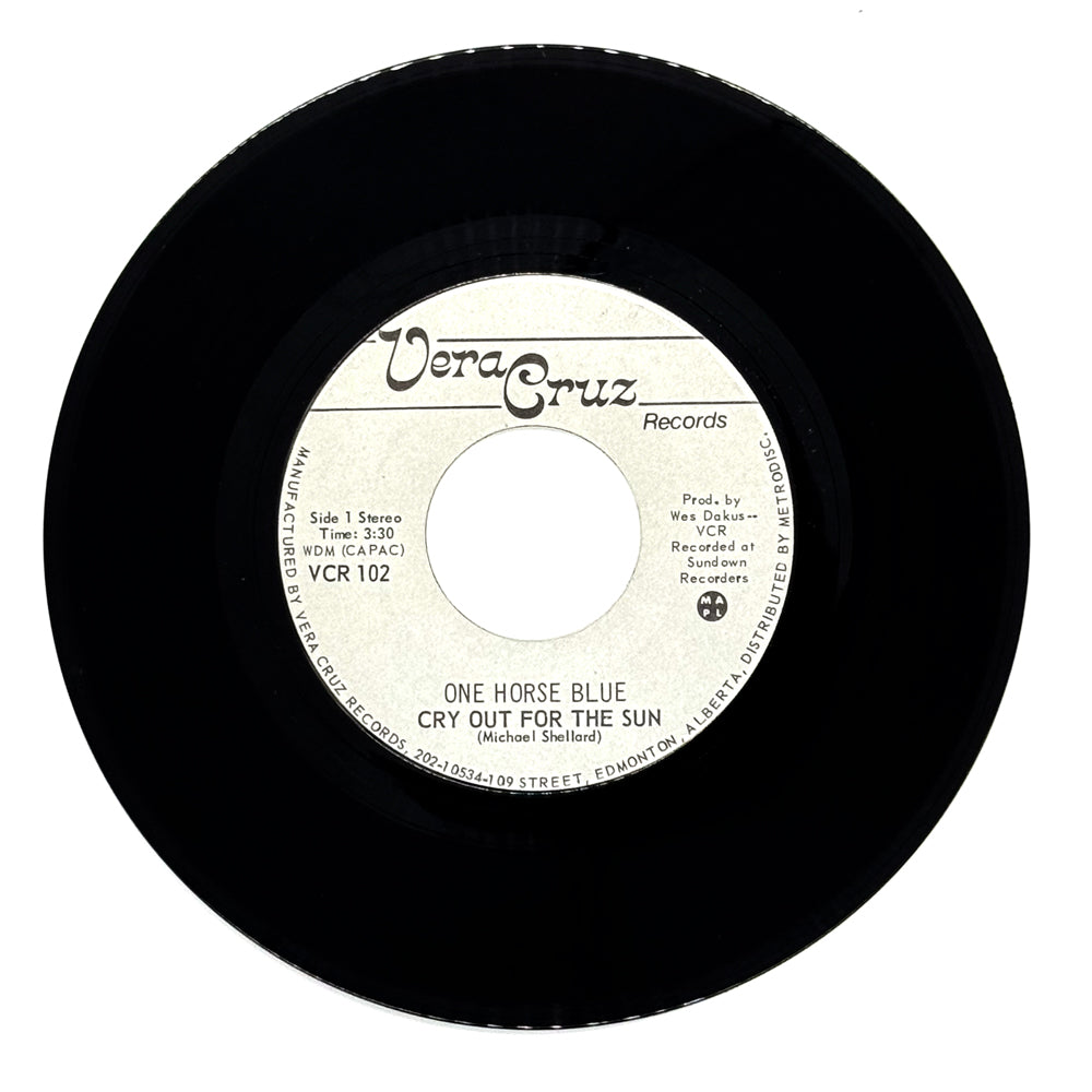 One Horse Blue : CRY OUT FOR THE SUN/ HOLD ALL YOUR HAPPINESS
