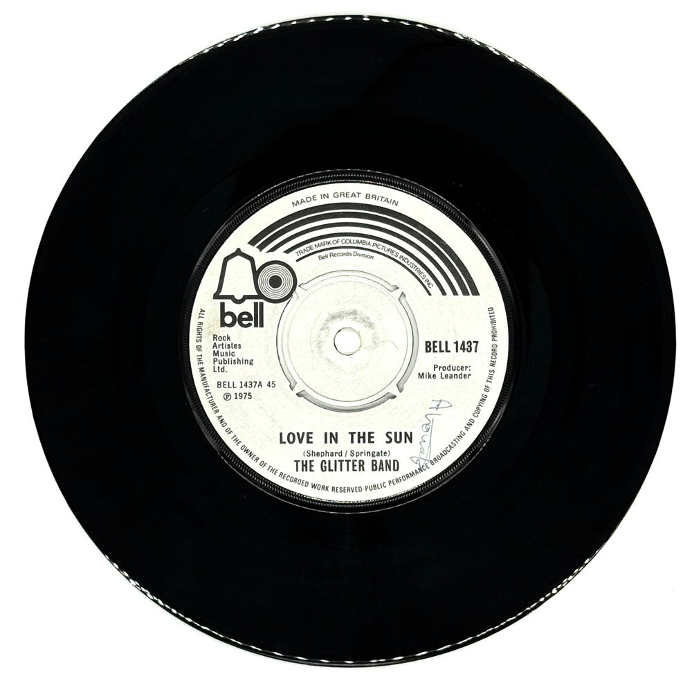 Glitter Band, The : LOVE IN THE SUN/ I CAN HEAR MUSIC