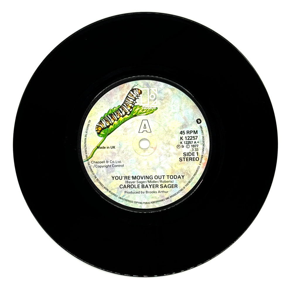 Carole Bayer Sager : YOU'RE MOVING OUT TODAY/ACES