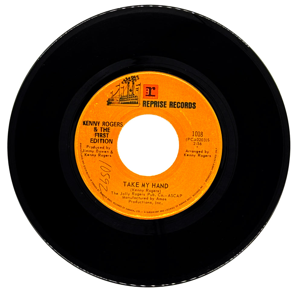 Kenny Rogers & The First Edition : TAKE MY HAND/ ALL GOD'S LONELY CHILDREN