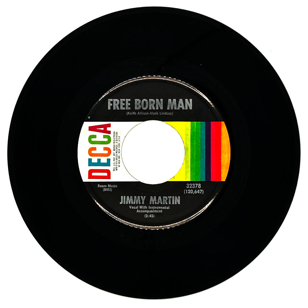 Jimmy Martin : FREE BORN MAN/ LOSING YOU