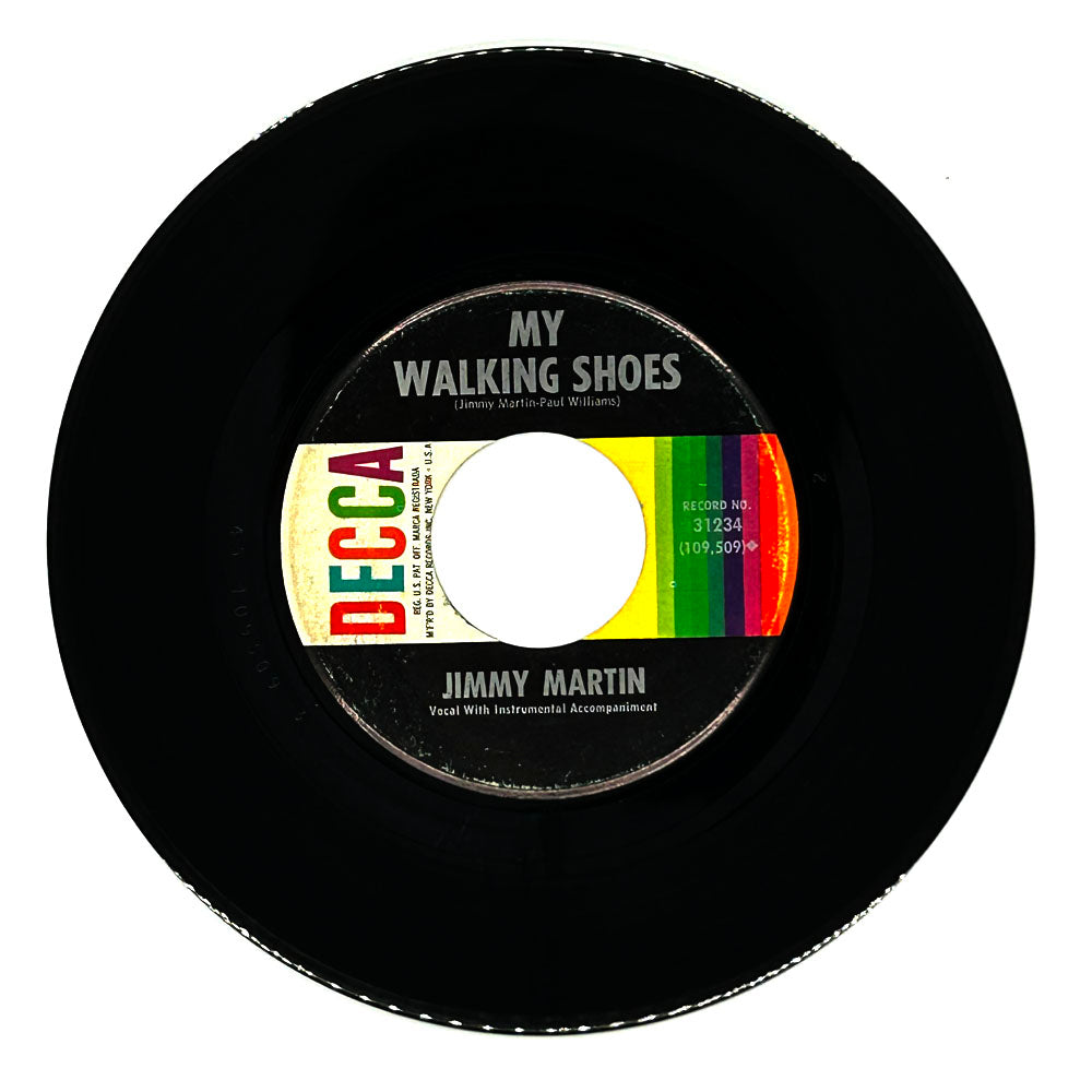 Jimmy Martin : MY WALKING SHOES/ HI-DE DIDDLE