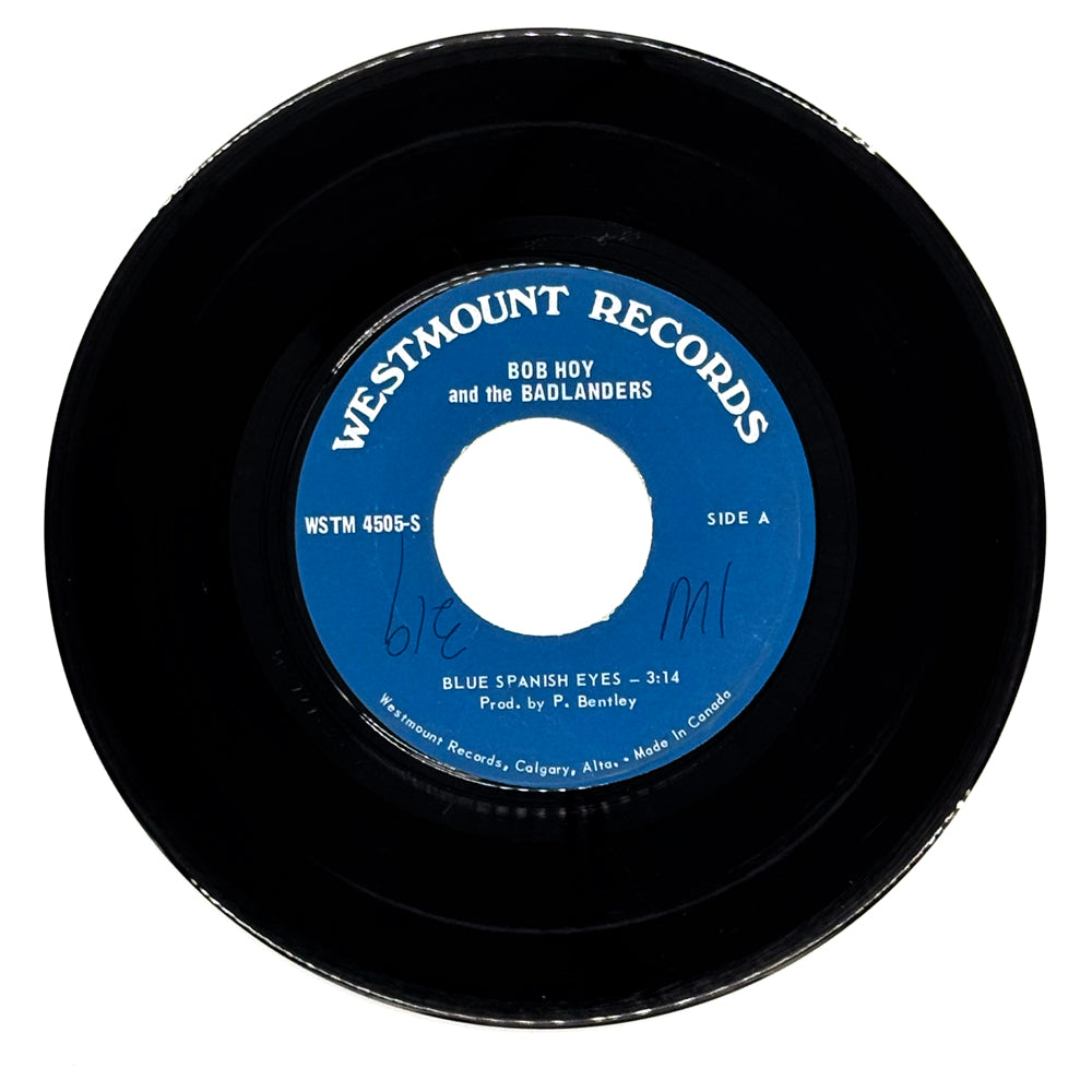 Bob Hoy and the Badlanders : BLUE SPANISH EYES/ ROSANNA POLKA