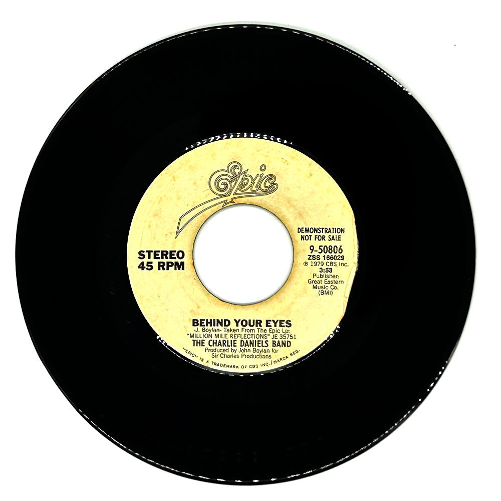 Charlie Daniels Band, The : BEHIND YOUR EYES/ BEHIND YOUR EYES