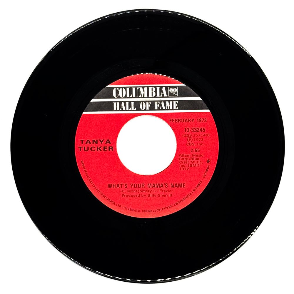 Tanya Tucker : WHAT'S YOUR MAMA'S NAME/ BLOOD RED AND GOIN' DOWN