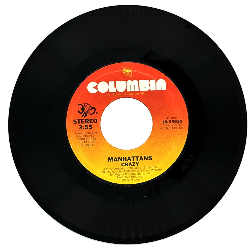 Manhattans : CRAZY/ LOVE IS GONNA FIND YOU