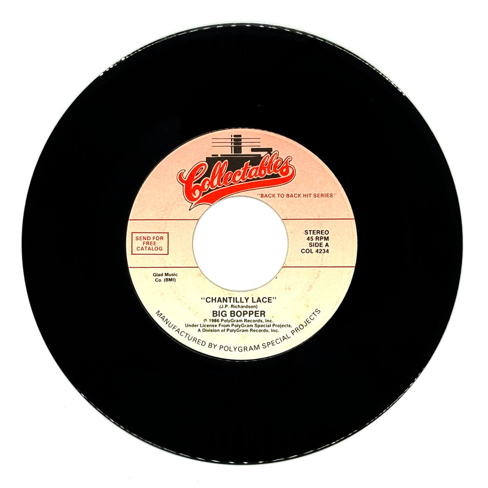 Big Bopper : CHANTILLY LACE/ Crew Cuts : SH-BOOM