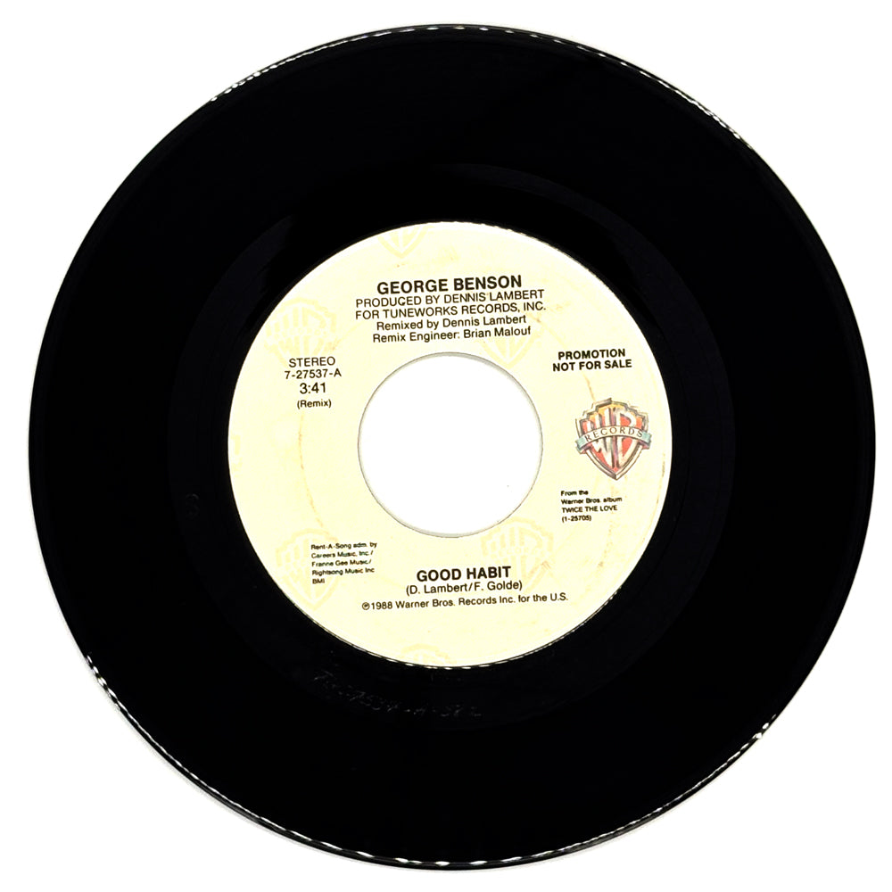 George Benson : GOOD HABIT (REMIX)/ GOOD HABIT (RADIO VERSION)