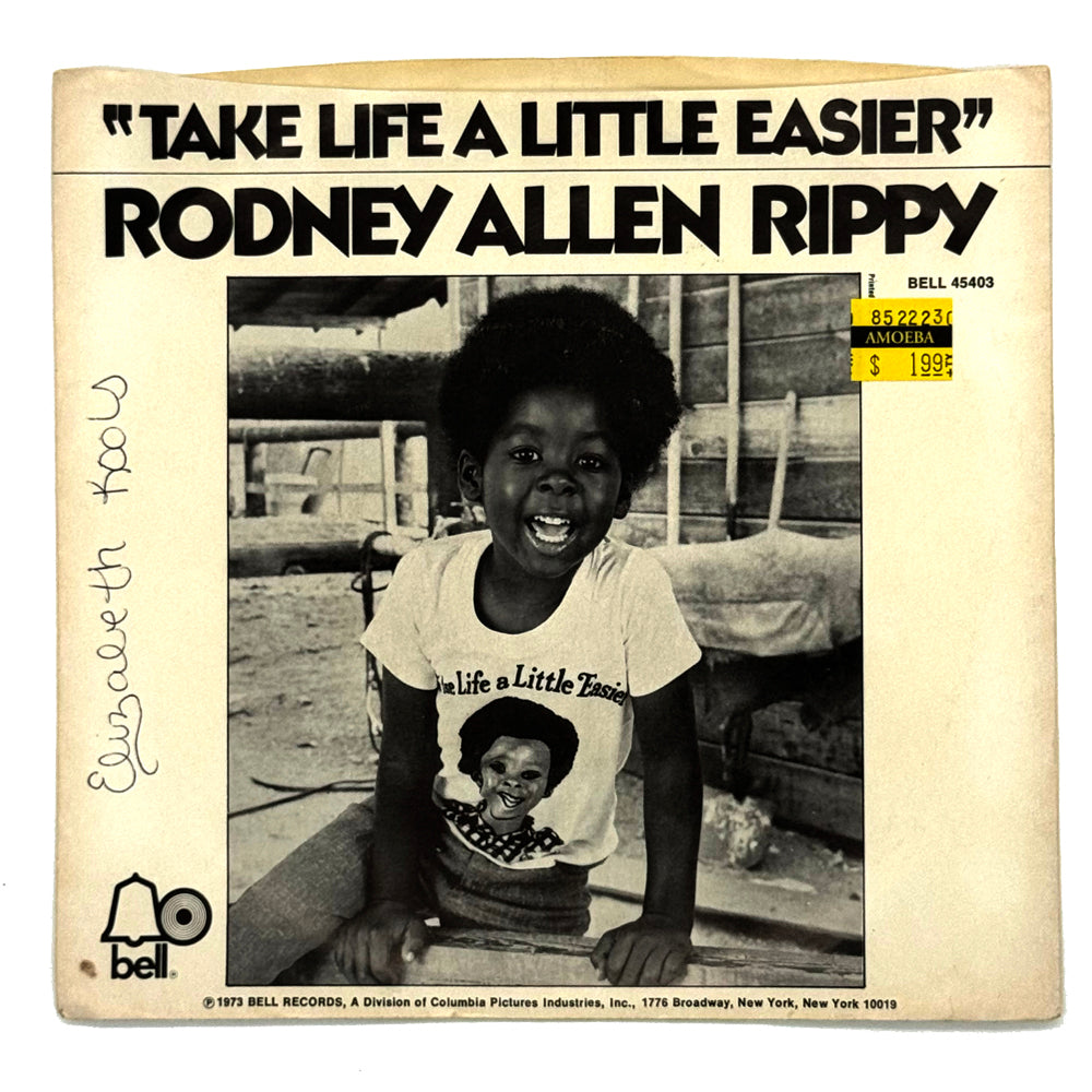 Rodney Allen Rippy : TAKE LIFE A LITTLE EASIER/ WORLD OF LOVE – Frank ...