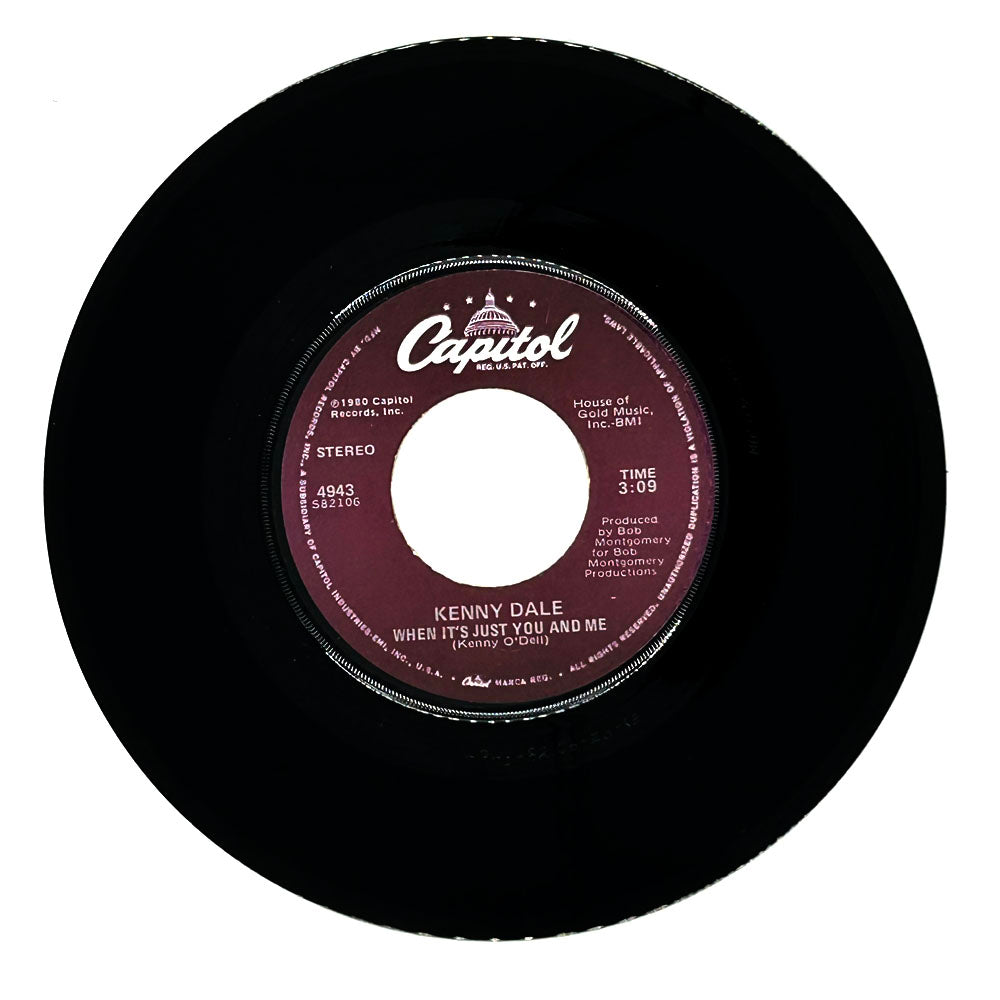 Kenny Dale : WHEN IT'S JUST YOU AND ME/ IF THE WORLD SHOULD EVER RUN OUT OF LOVE