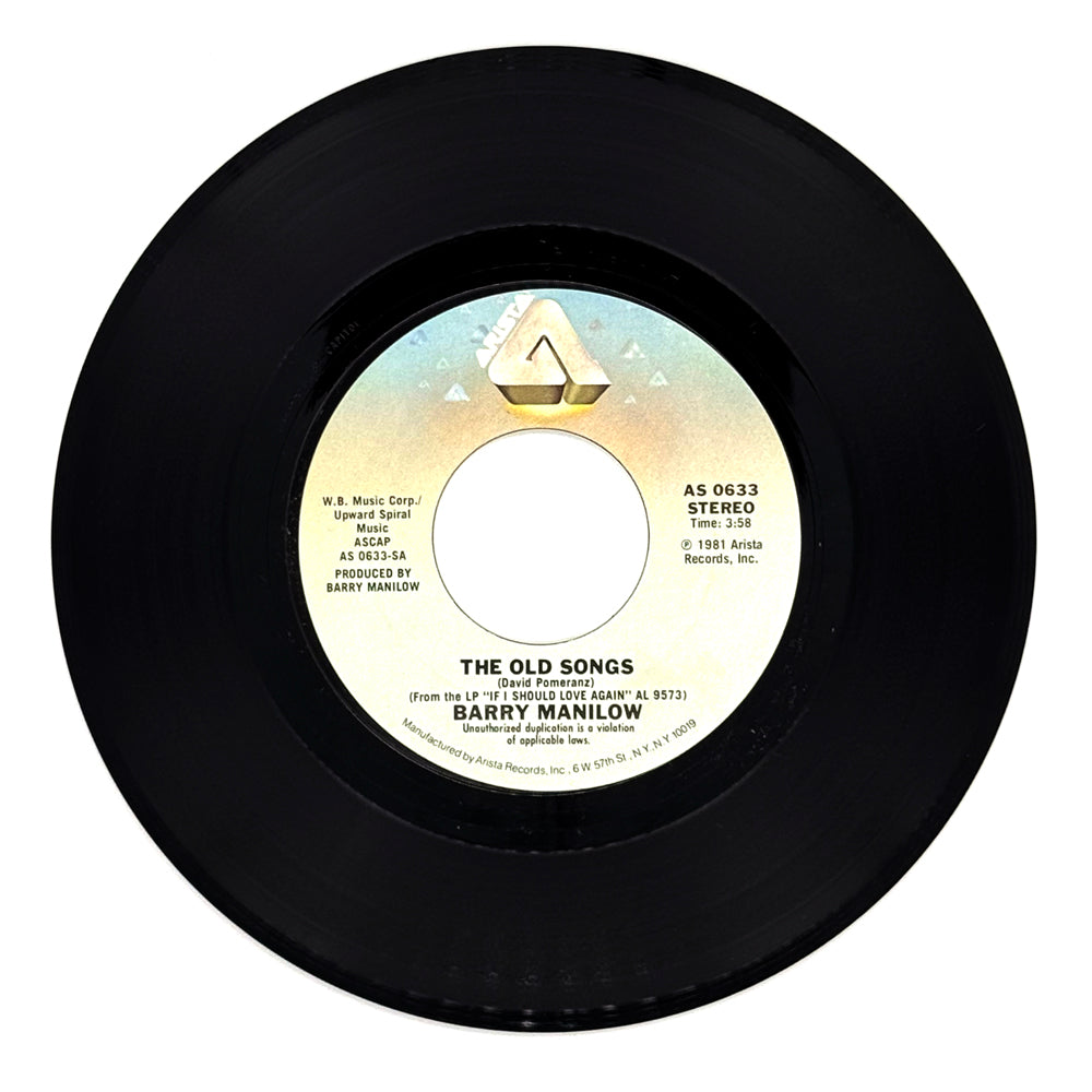 Barry Manilow : THE OLD SONGS/ DON'T FALL IN LOVE WITH ME