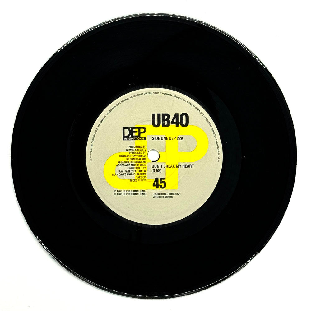 UB40 : DON'T BREAK MY HEART/ MEK YA ROK