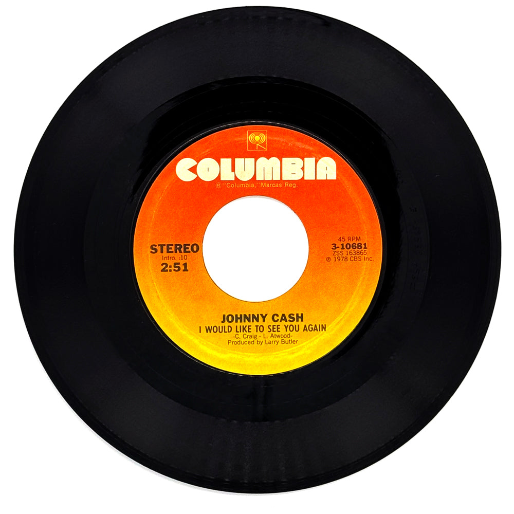 Johnny Cash : I WOULD LIKE TO SEE YOU AGAIN/ LATELY