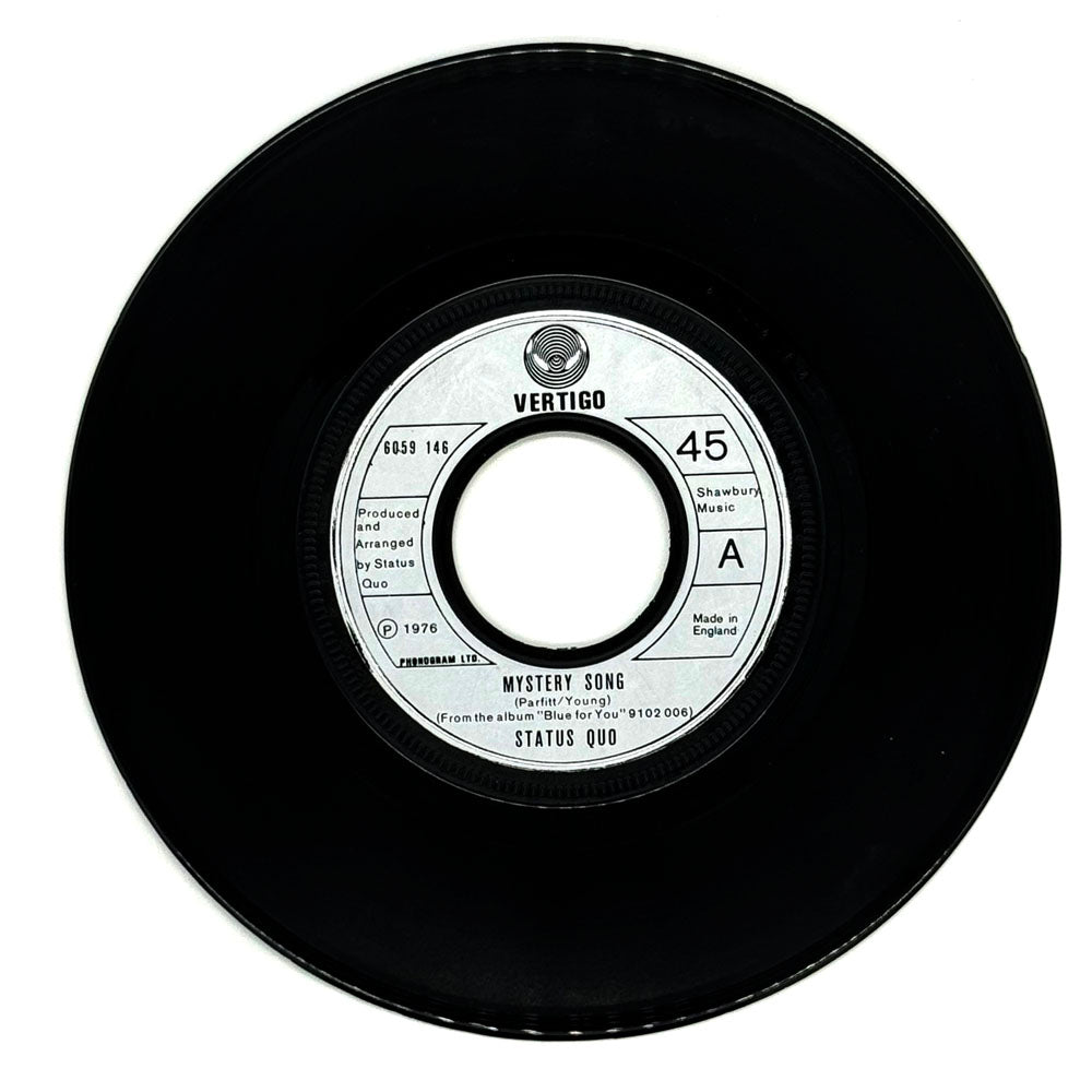 Status Quo : MYSTERY SONG/ DRIFTING AWAY