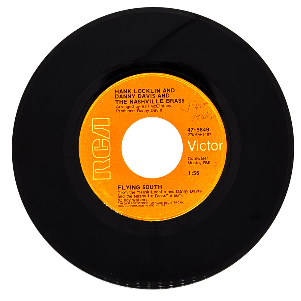 Hank Locklin and Danny Davis and The Nashville Brass : FLYING SOUTH/ ROSALITA