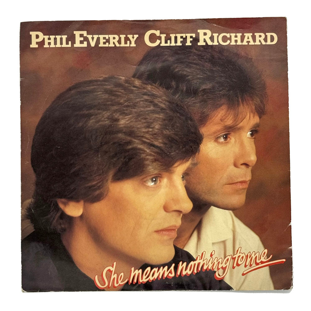 Phil Everly & Cliff Richard : SHE MEANS NOTHING TO ME/ Phil Everly : A MAN AND A WOMAN