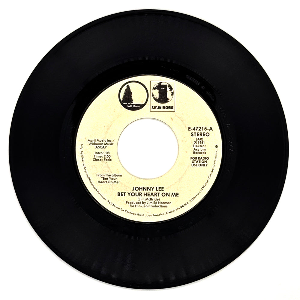 Johnny Lee : BET YOUR HEART ON ME/ HIGHWAYS RUN ON FOREVER