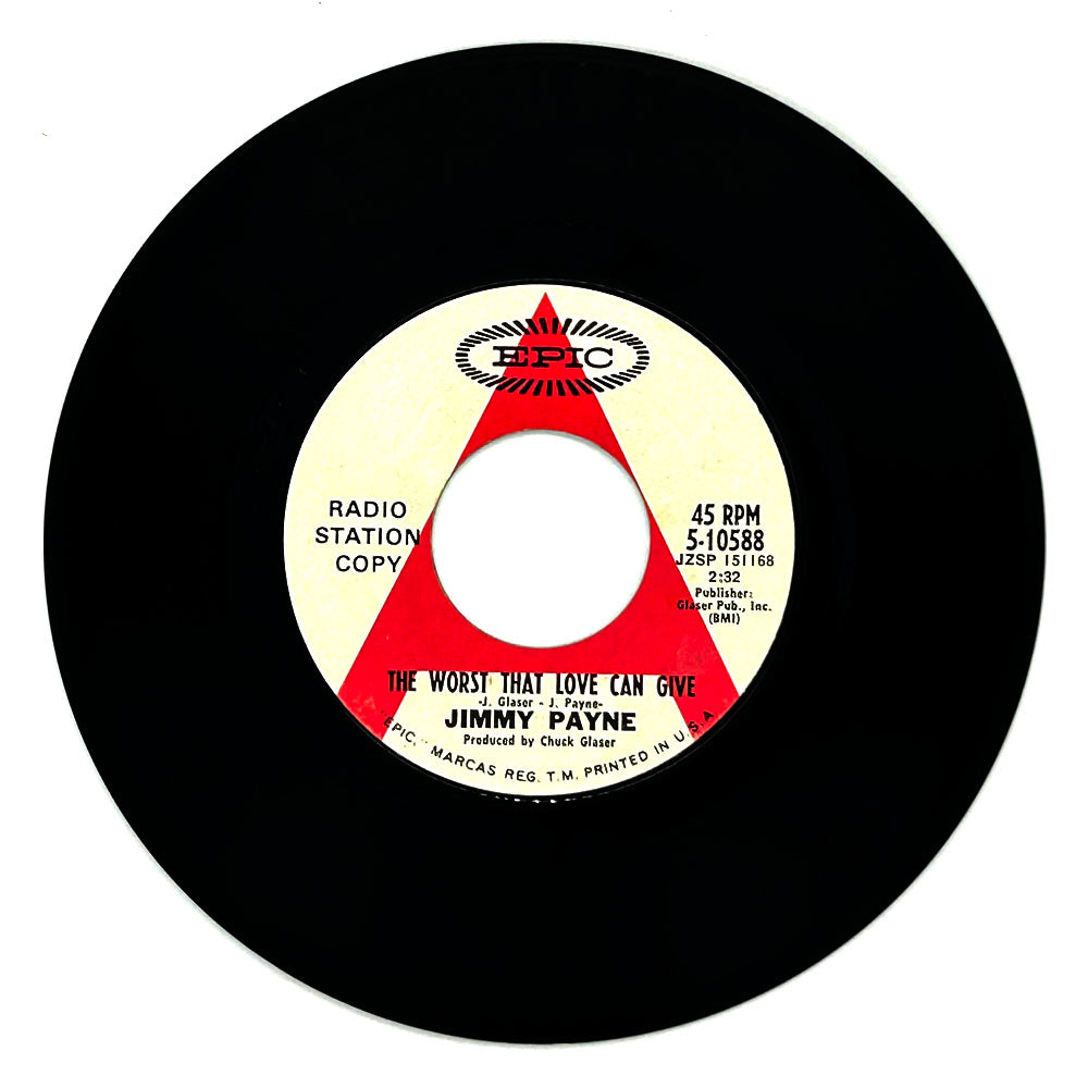 Jimmy Payne : THE WORST THAT LOVE CAN GIVE/ TALLAHASSEE