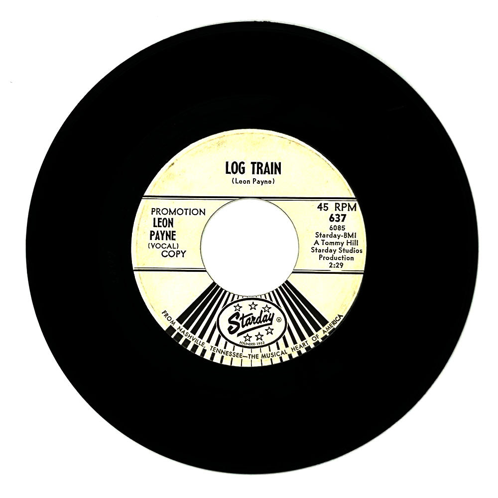 Leon Payne : LOG TRAIN/ CLOSE TO YOU