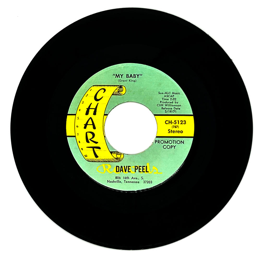 Dave Peel : MY BABY/ DAY (DON'T TRY TO CHEER ME)