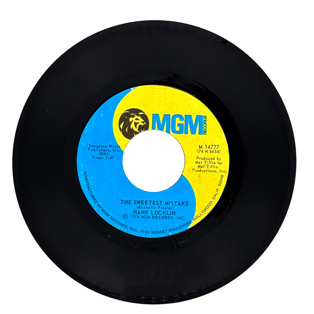 Hank Locklin : THE SWEETEST MISTAKE/ HANG MY PICTURE IN YOUR HEART