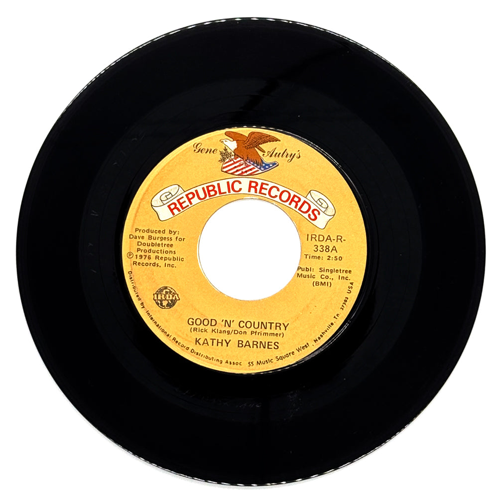 Kathy Barnes : GOOD 'N' COUNTRY/ ONE A DAY HEARTACHES