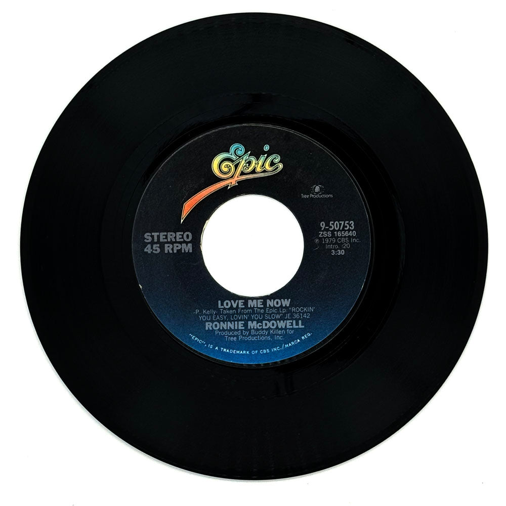 Ronnie McDowell : LOVE ME NOW/ NEVER SEEN A MOUNTAIN SO HIGH