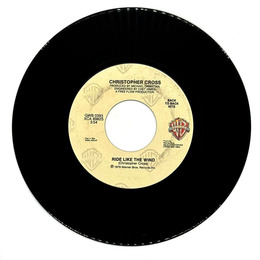 Christopher Cross : RIDE LIKE THE WIND/ SAILING