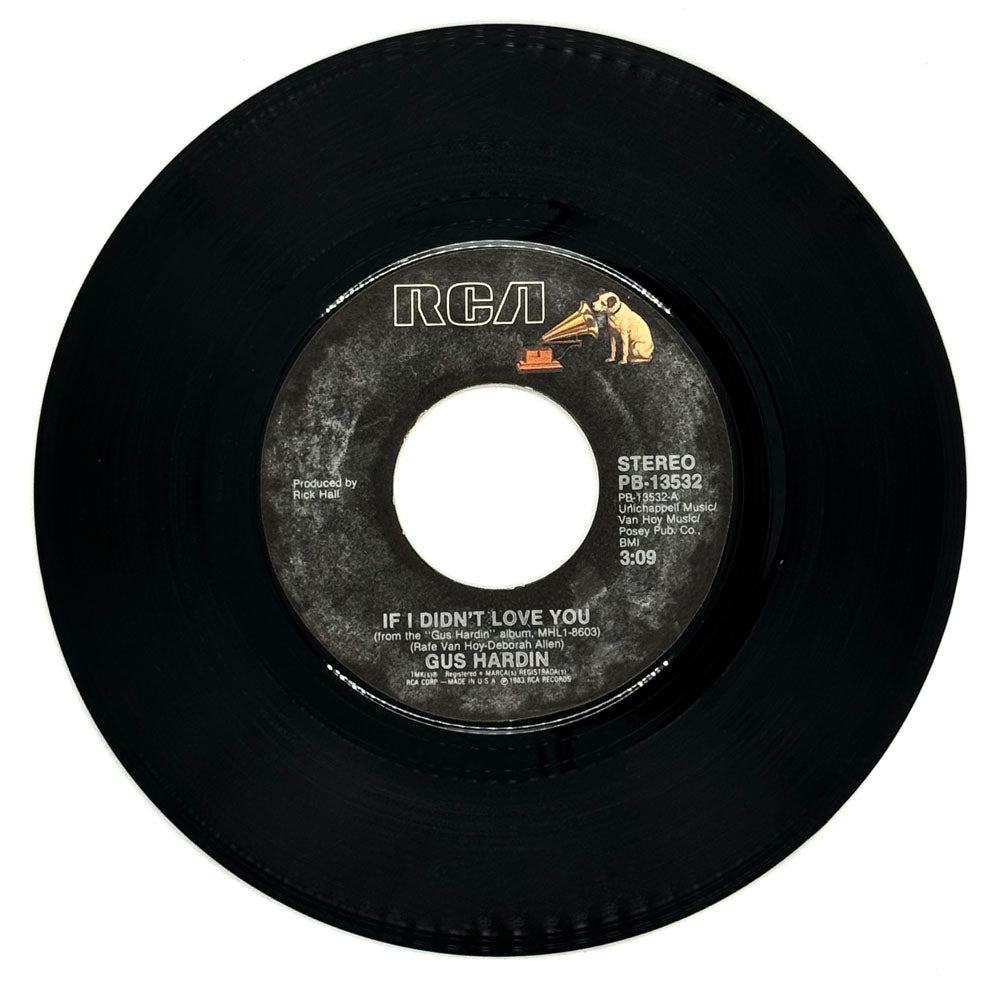 Gus Hardin : IF I DIDN'T LOVE YOU/ YOU CAN CALL ME BLUE