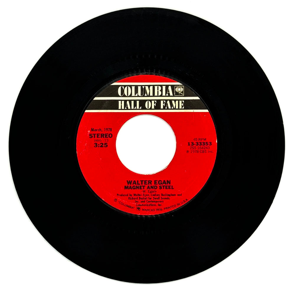Walter Egan : MAGNET AND STEEL/ ONLY THE LUCKY
