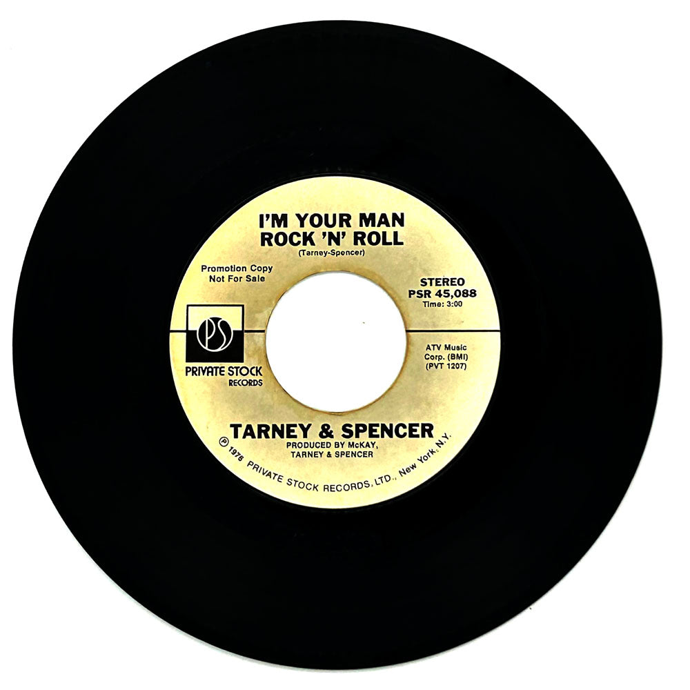 Tarney & Spencer : I'M YOUR MAN ROCK 'N' ROLL/ I'M YOUR MAN ROCK 'N' ROLL