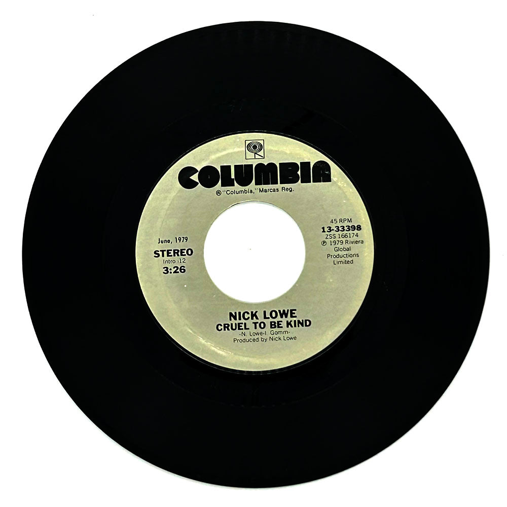 Nick Lowe : CRUEL TO BE KIND/ SO IT GOES