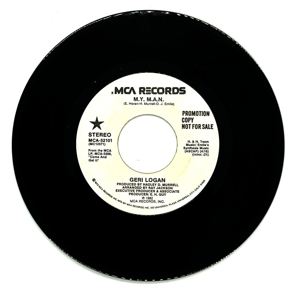 Geri Logan : M.Y. M.A.N./ M.Y. M.A.N.