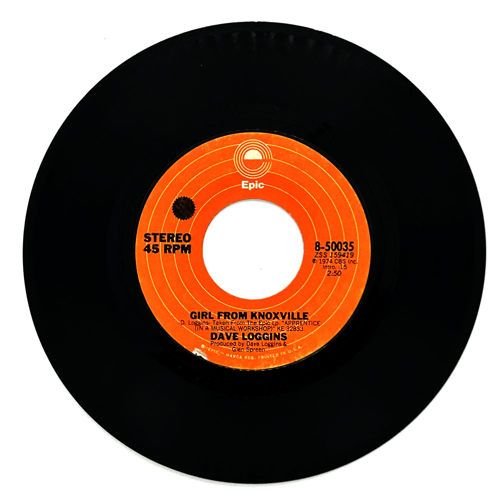 Dave Loggins : GIRL FROM KNOXVILLE/ SOMEDAY