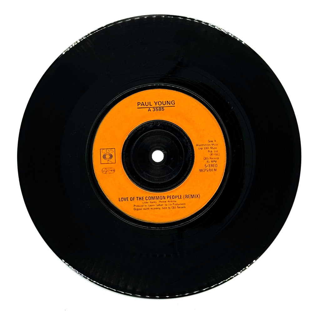 Paul Young : LOVE OF THE COMMON PEOPLE (REMIX)/ BEHIND YOUR SMILE (LIVE VERSION)