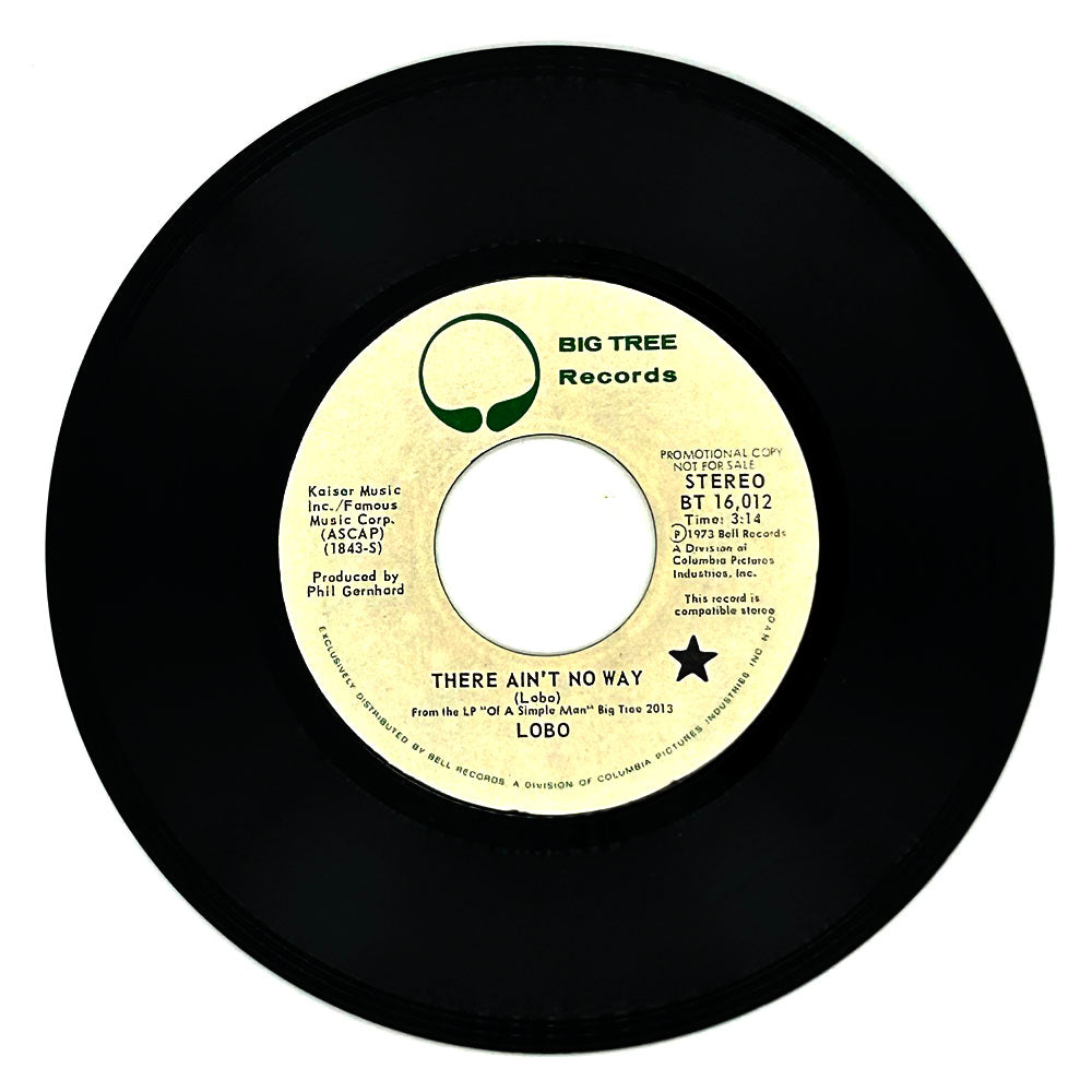 Lobo : THERE AIN'T NO WAY/ THERE AIN'T NO WAY