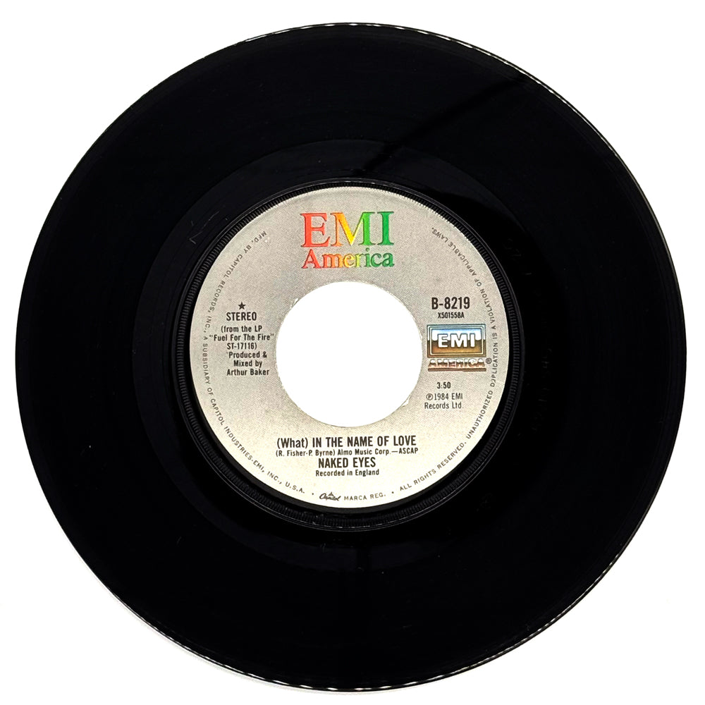 Naked Eyes : (WHAT) IN THE NAME OF LOVE/ TWO HEADS TOGETHER